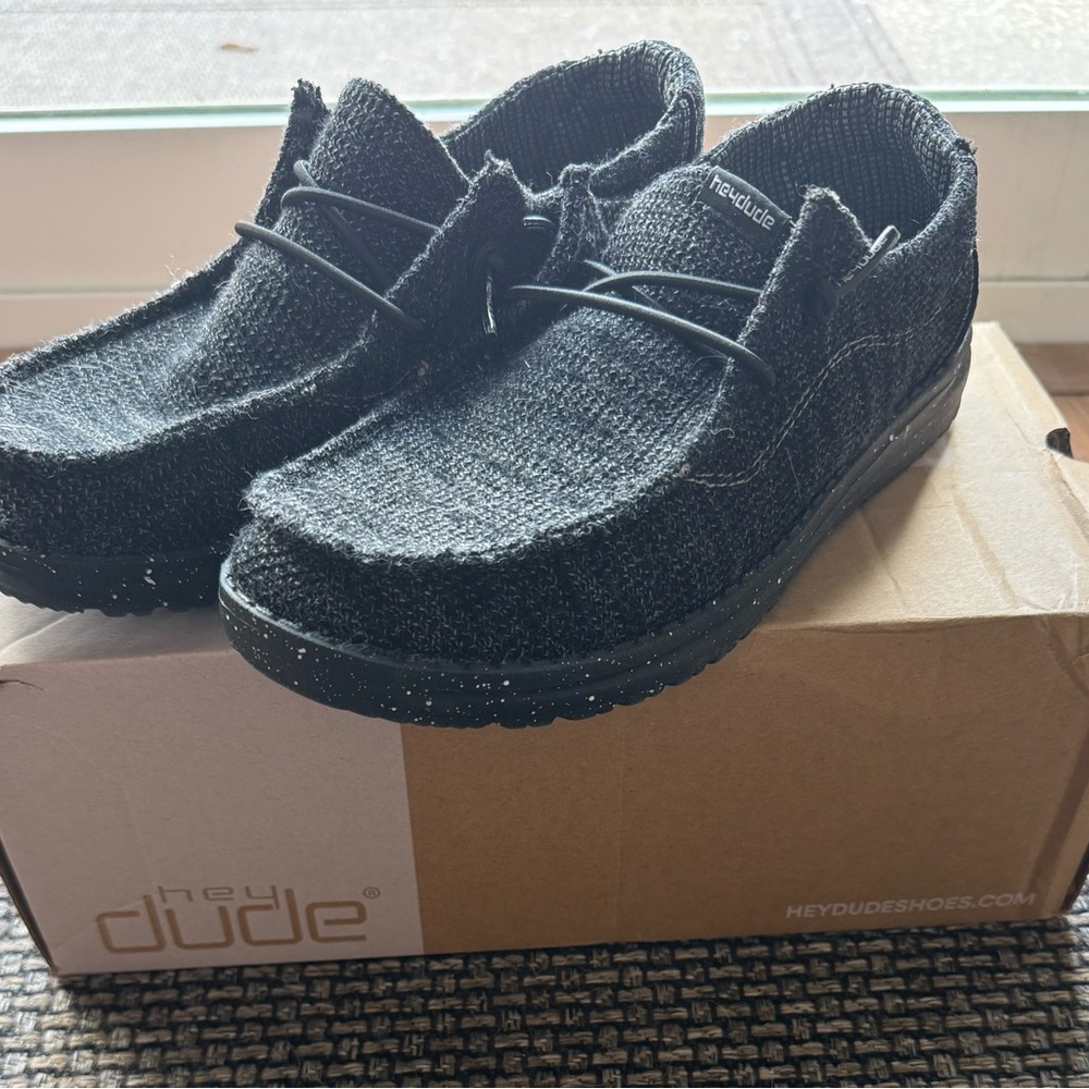 Hey Dude Women's Black Casual Shoes